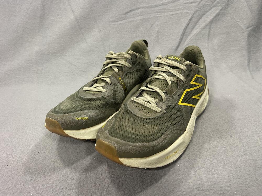 New Balance Fresh Foam Hierro Shoes Mens Size 12 Trail Running Vibram Outdoors